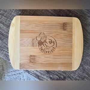 Disney Passholder Cutting Board